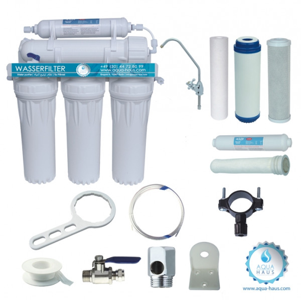 Wasserfilter Ultrafiltrations-Anlage (UF) 5stufig (Aqua-Haus)