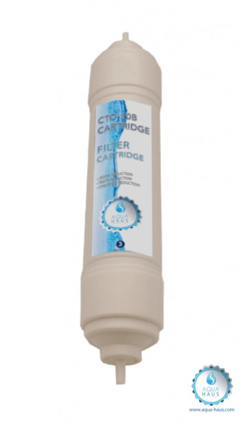 Aktivkohleblockfilter Inline CTO Ersatzfilter Osmose Wasserfilter (Aqua-Haus)
